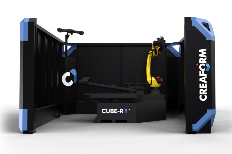 Disposition du CUBE-R avec rideau optique