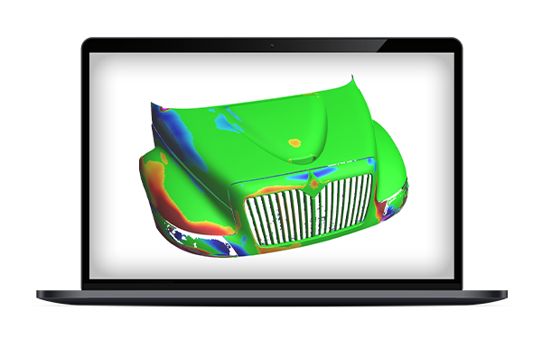 検査ソフトウェアに転送