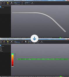 정밀한 벽 두께 평가
