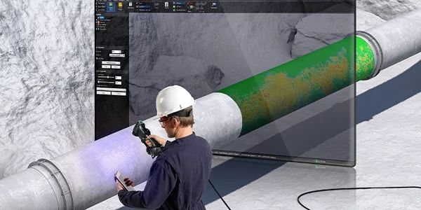 ZFP-Rohrleitungsprüfung für die Öl- und Gasindustrie