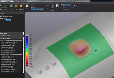 3Dスキャナーを活用した石油・ガス産業向けNDTパイプライン検査その１