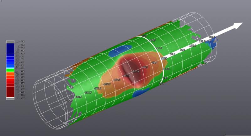 3Dスキャナーを活用した石油・ガス産業向けNDTパイプライン検査その１
