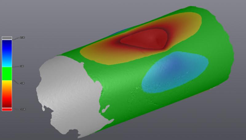 3Dスキャナーを活用した石油・ガス産業向けNDTパイプライン検査その１