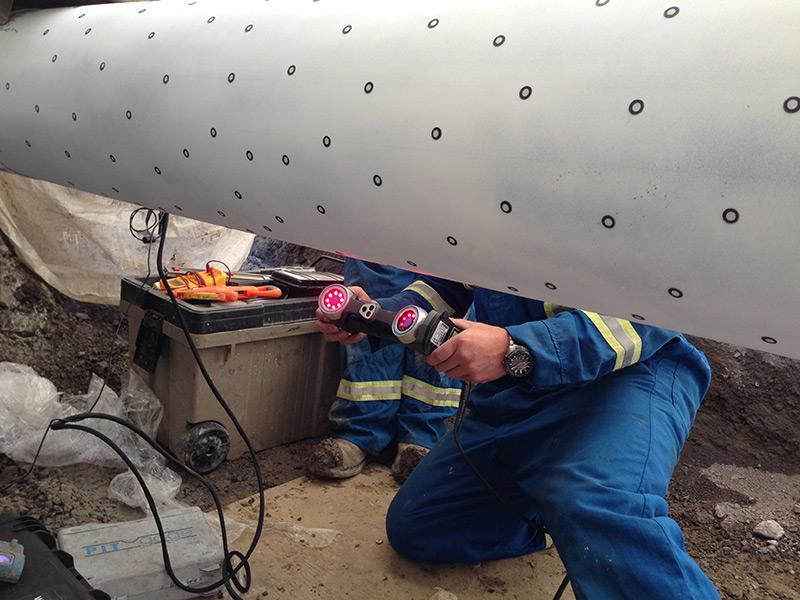 NDT를 위한 PIPECHECK 부식 소프트웨어 모듈