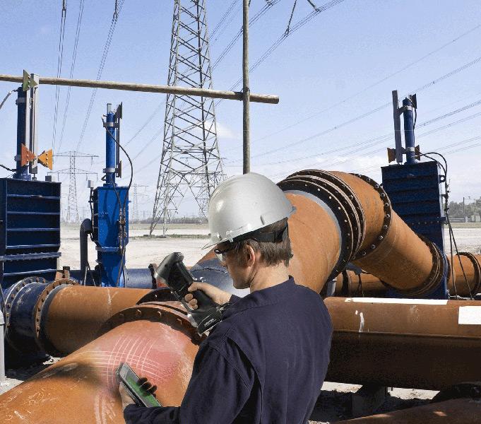 NDT를 위한 PIPECHECK 부식 소프트웨어 모듈