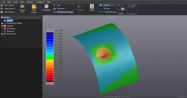 3Dスキャナーを活用した石油・ガス産業向けNDTパイプライン検査その１