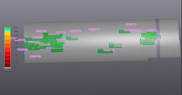 3Dスキャナーを活用した石油・ガス産業向けNDTパイプライン検査その１