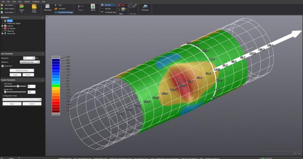 3Dスキャナーを活用した石油・ガス産業向けNDTパイプライン検査その１