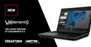 Creaform annonce le lancement de la version 6.1 de sa plateforme logicielle et suite d’applications