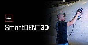 Creaform Launches SmartDENT 3D™, a Powerful Aircraft Surface Inspection Software