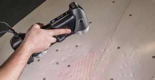 Creaform HandySCAN 3D scanner and hail damage assessment solution