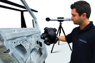 Optischer 3D-Scanner MetraSCAN 3D