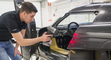 Koenigsegg partners with Creaform