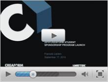 2014 Creaform Student Sponsorship Program Launch